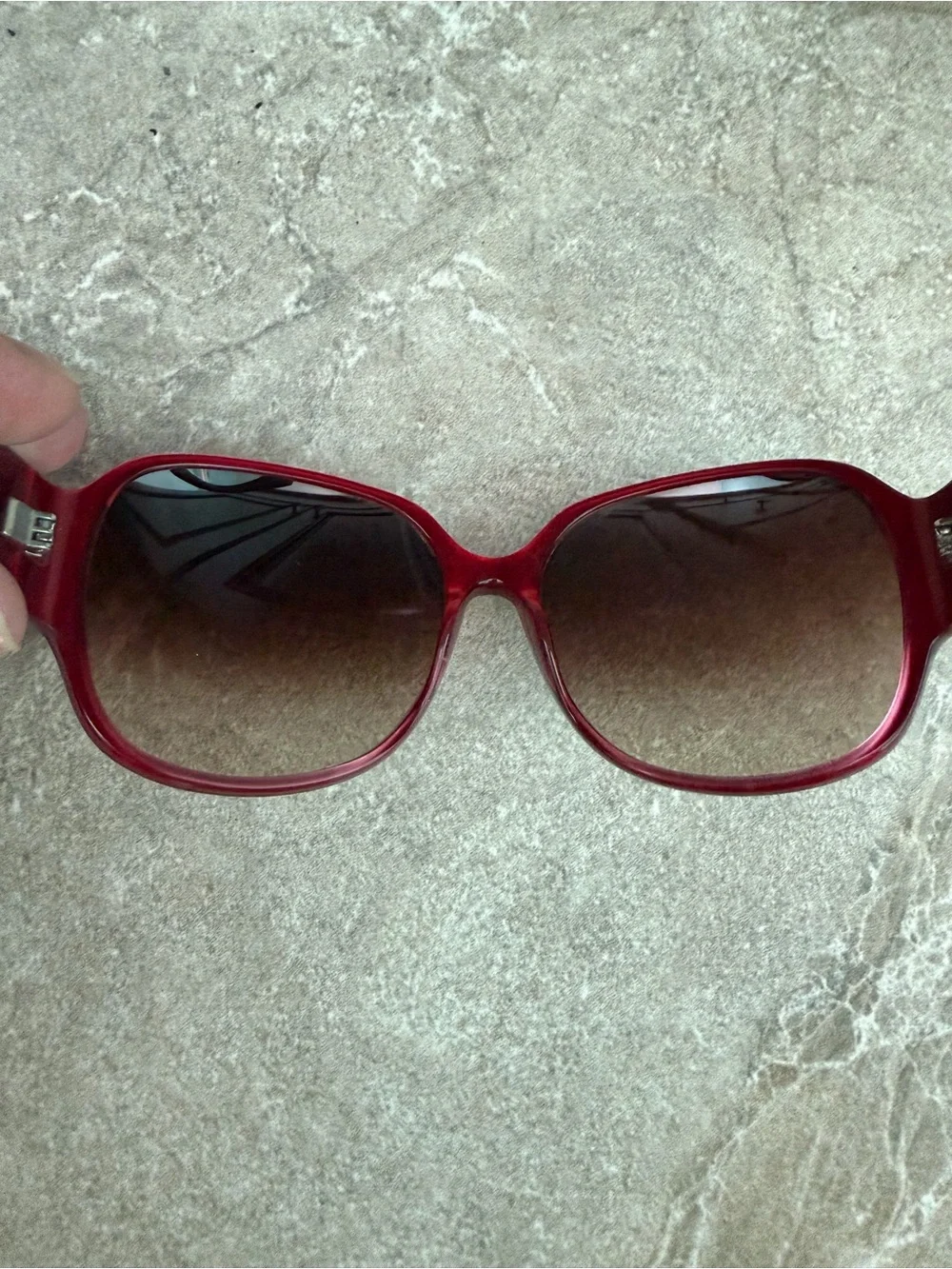 Coach Greer Burgundy Sunglasses S8019